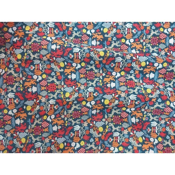 Lucky Brand Wild Life Print Long Sleeve V Neck Shirt Size Small - Picture 8 of 13